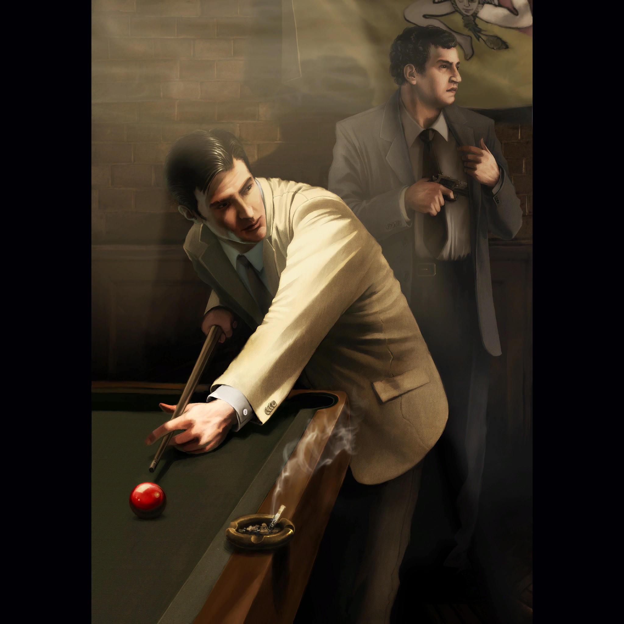 Арты и постеры из игры Mafia II