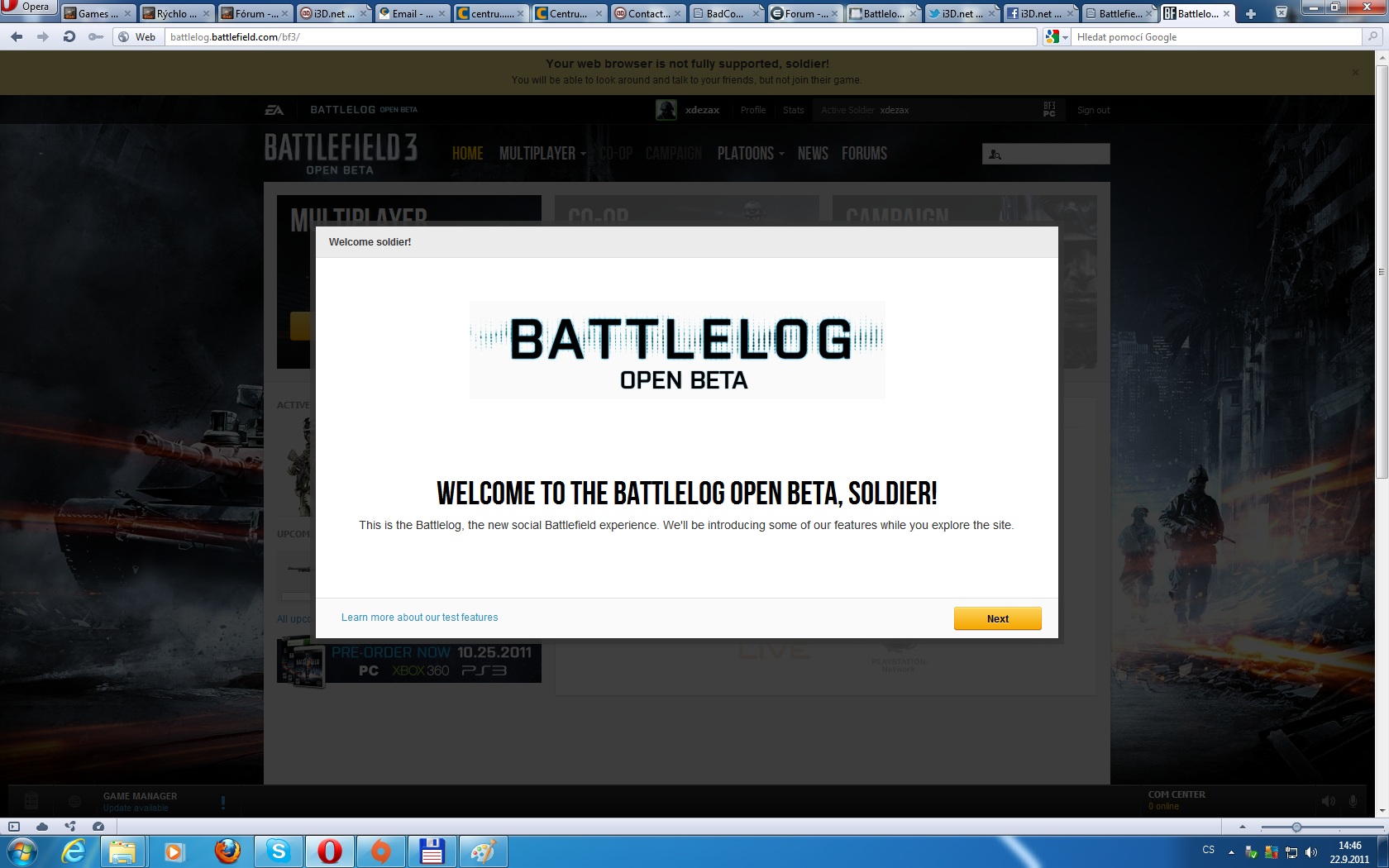 Информация о Battlefield 3