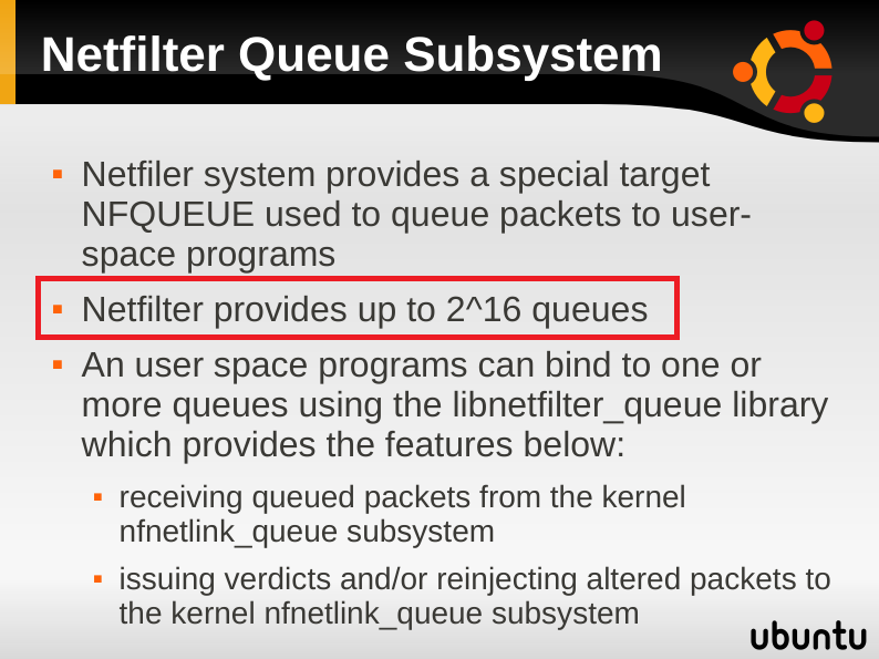 c number of netfilter queue Stack Overflow